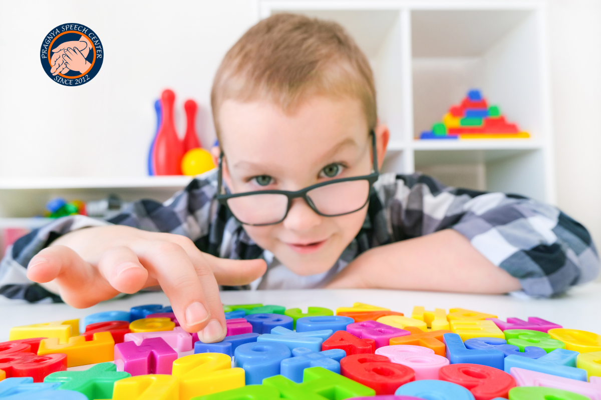 Speech Therapy Session for Children at Pragnya Speech Center